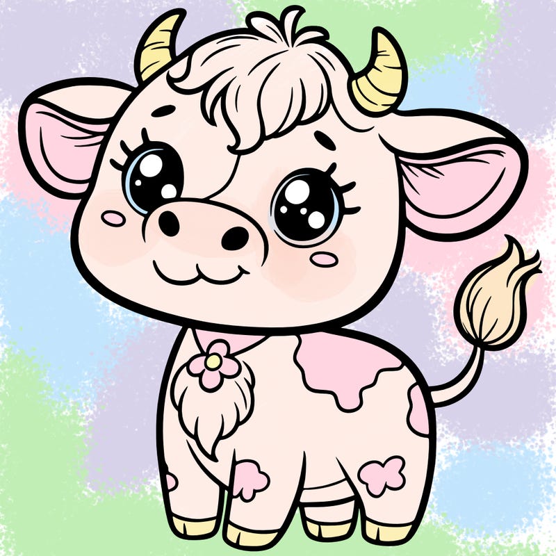 cute cow