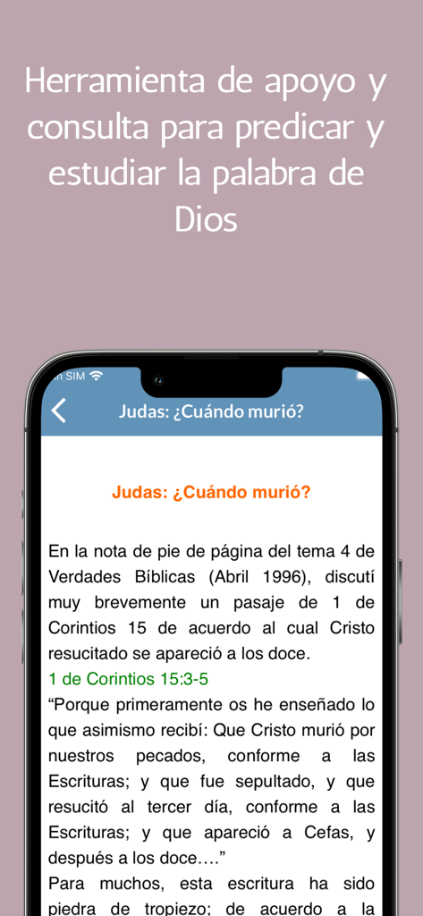 Estudios Bíblicos y Biblia - Aplicacion Estudios Biblicos y Biblia con un estudio sobre Judas
