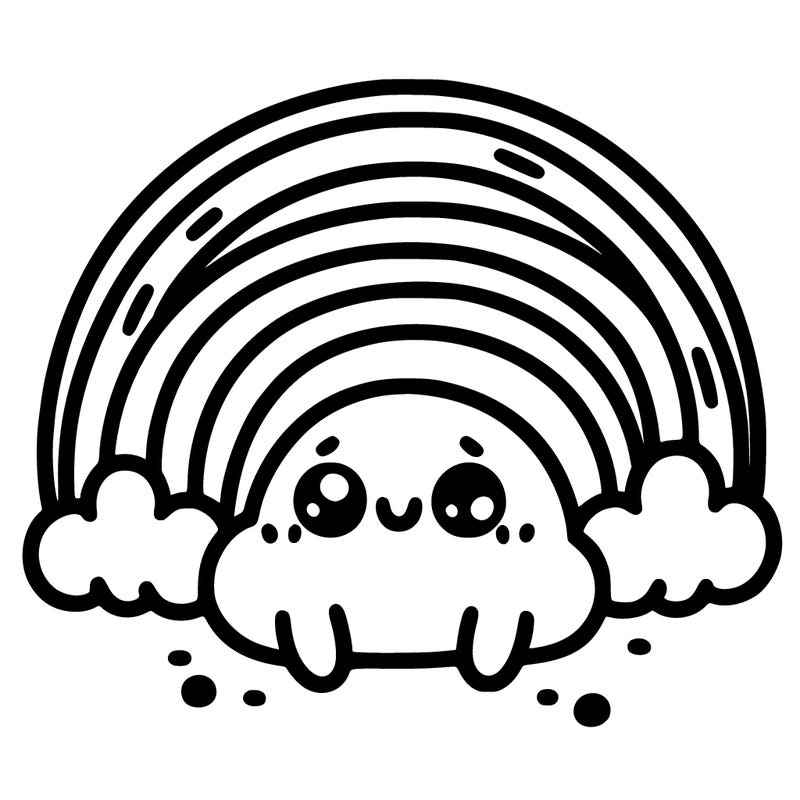 cute rainbow