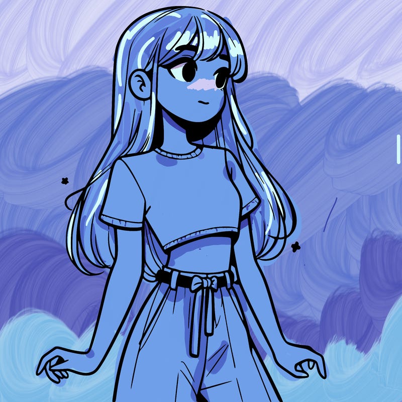 girl in a cute crop top