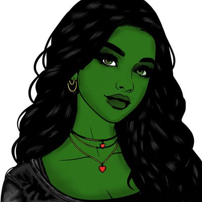 detailed realistic girl