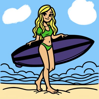 surfer girl