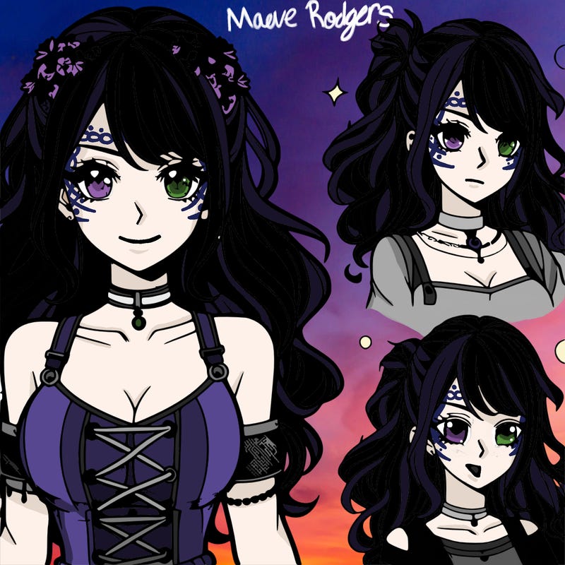 female beautiful anime character