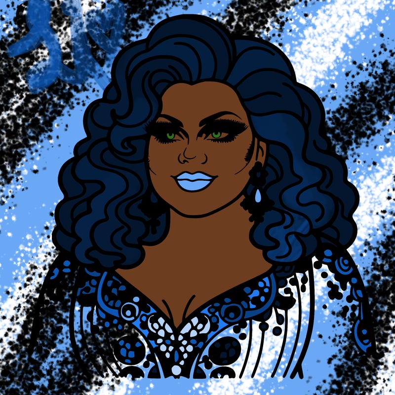 realistic plus size drag queen