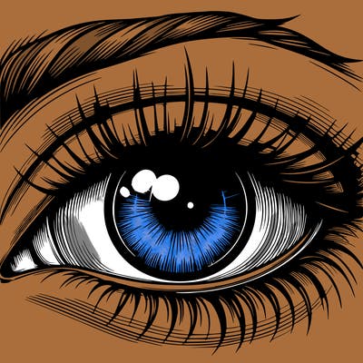 realistic eye