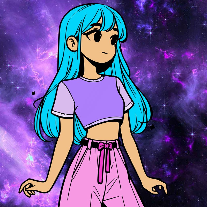 girl in a cute crop top