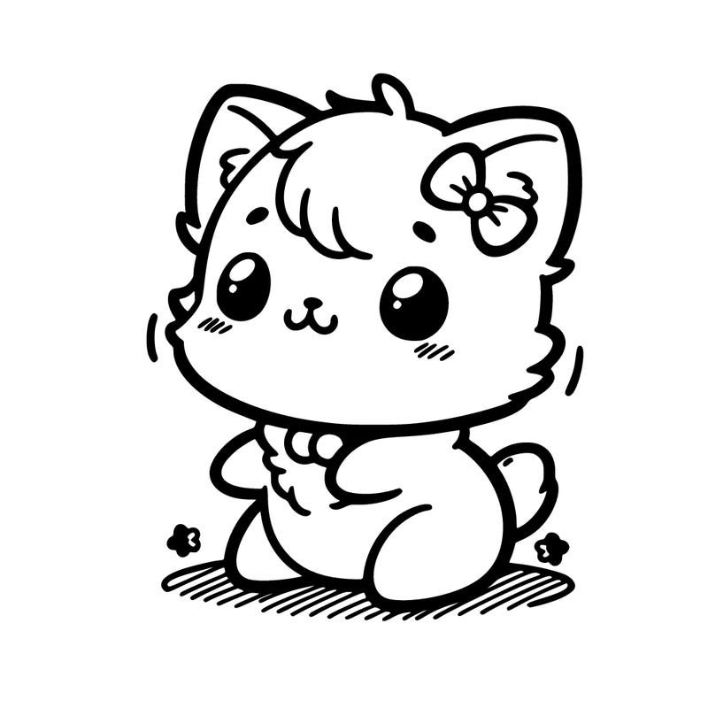 chibi cat