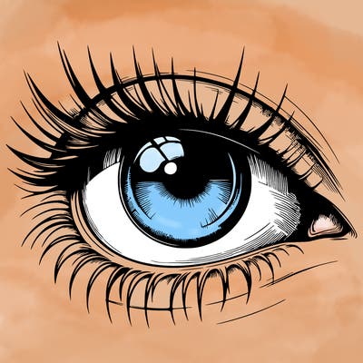 realistic eye
