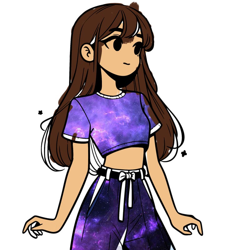 girl in a cute crop top