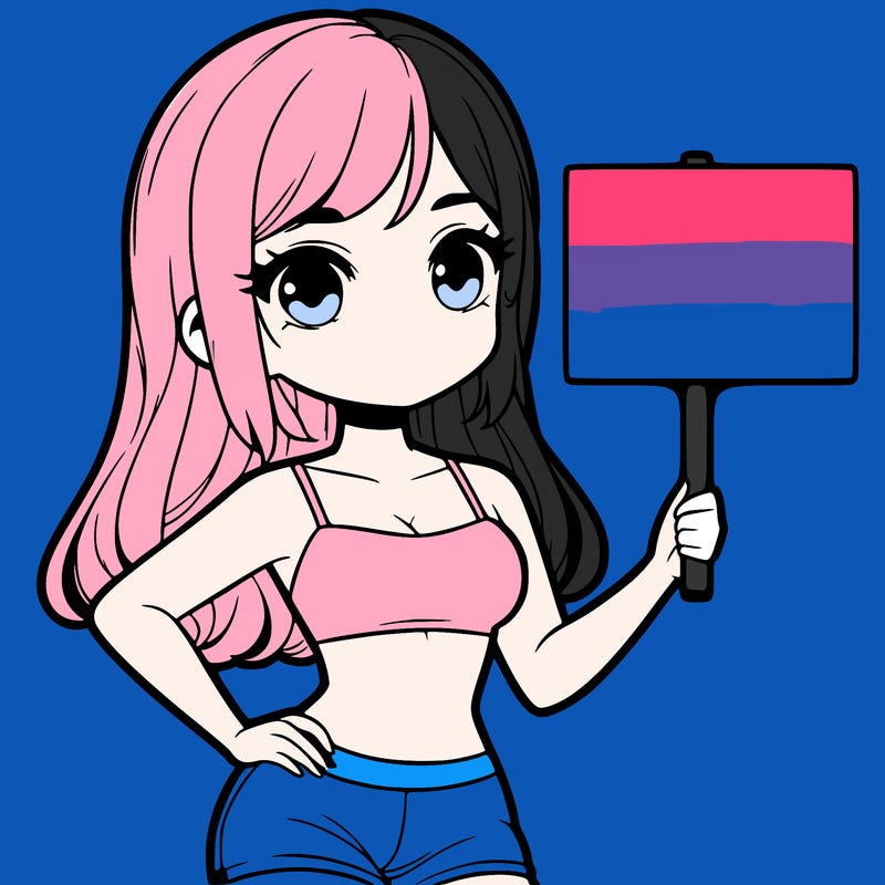 girl in a cute crop top holding a blank sign