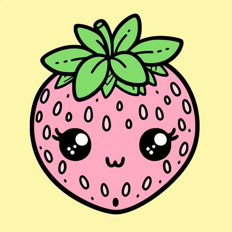 cute strawberry
