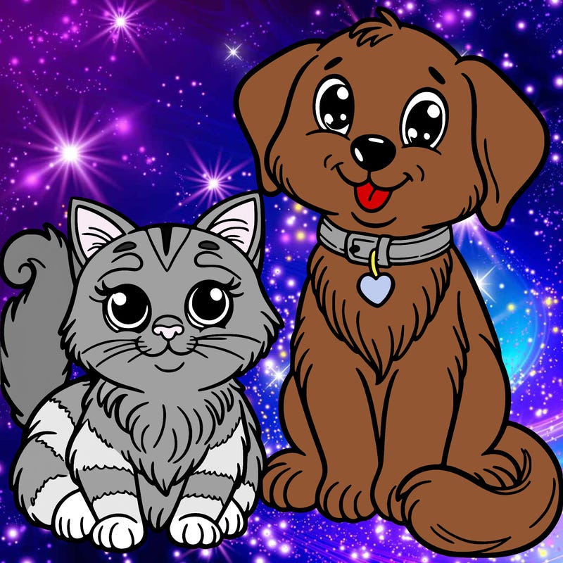 cat and dog