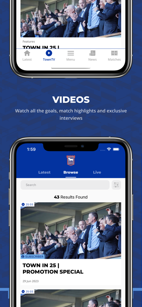 Ipswich Town FC - Sports App | MWM