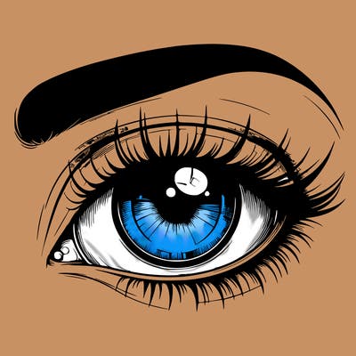 realistic eye