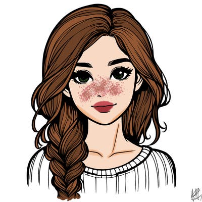 realistic teenage girl