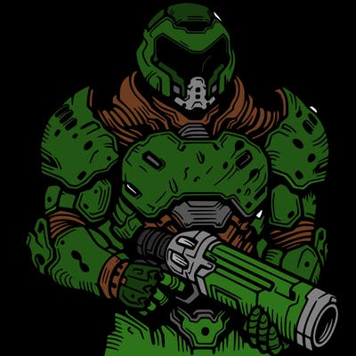 doom slayer from doom eternal
