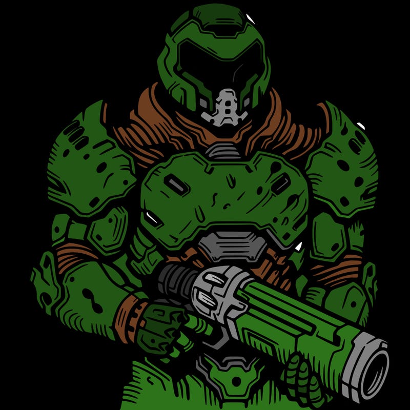 doom slayer from doom eternal