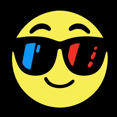 emoji with sunglasses