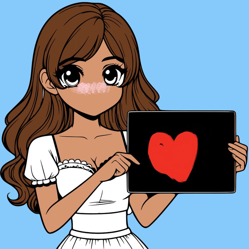 realistic pretty girl holding blank sign