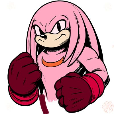 knuckles realistic