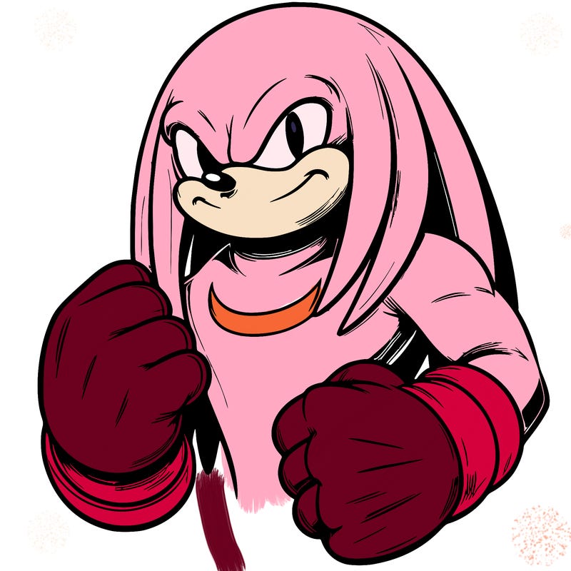 knuckles realistic