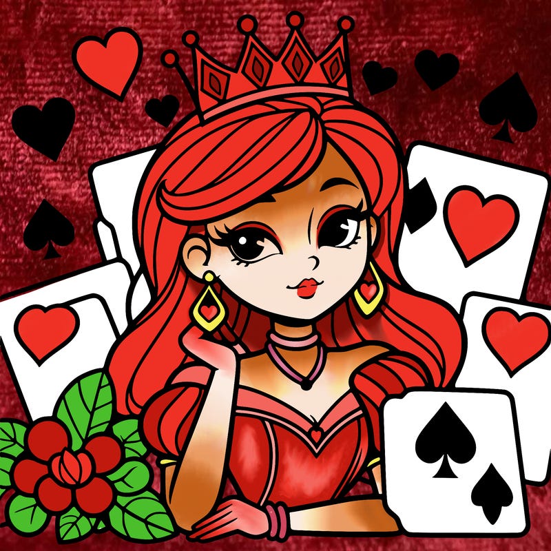 the queen of hearts