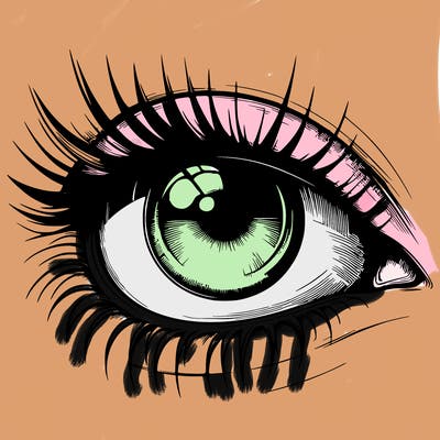 realistic eye