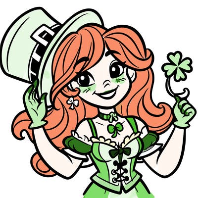 female leprechaun