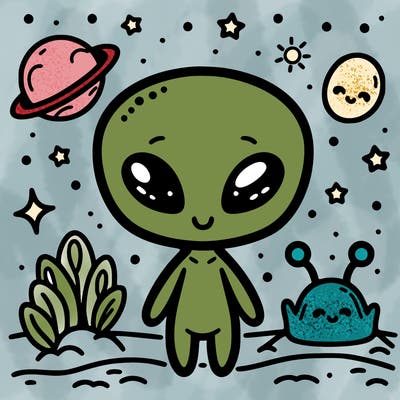 cute alien