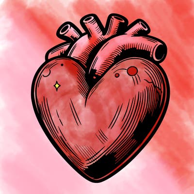 realistic heart