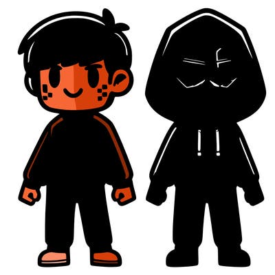 squid game player/guard