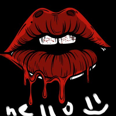 lips that look realistic and drip