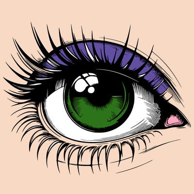 realistic eye