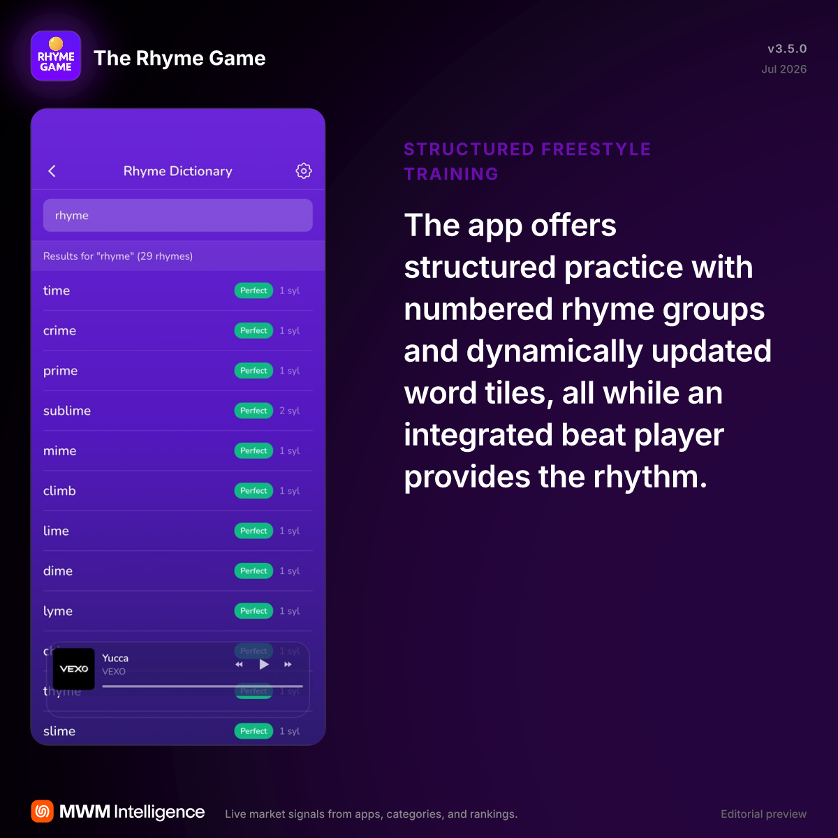 The Rhyme Game - Entertainment App | MWM