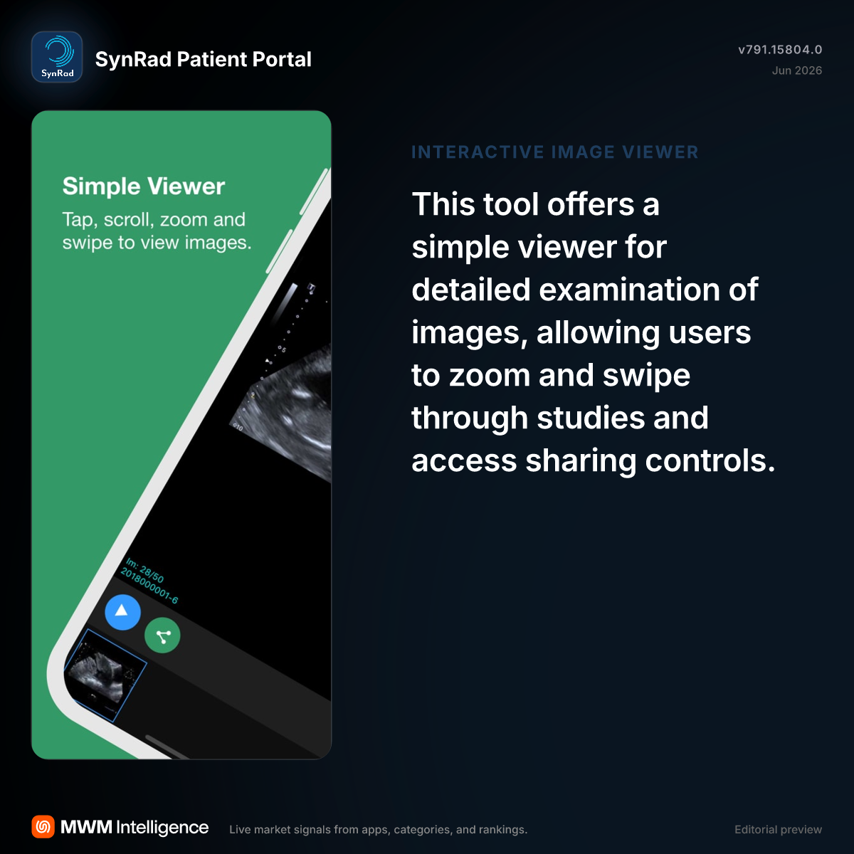 SynRad Patient Portal - Medical App | MWM
