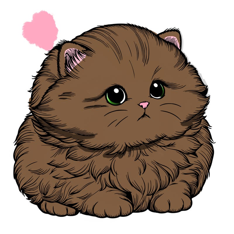 tiny realistic munchkin kitty with small fur