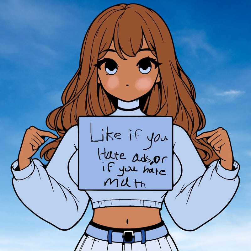 girl holding a blank sign in a long sleeve crop top