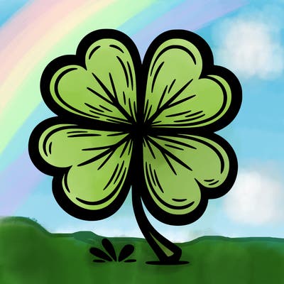 a big clover