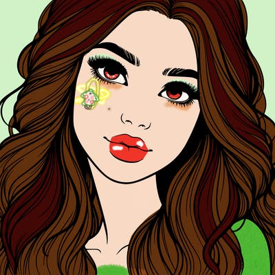 beautiful realistic girl