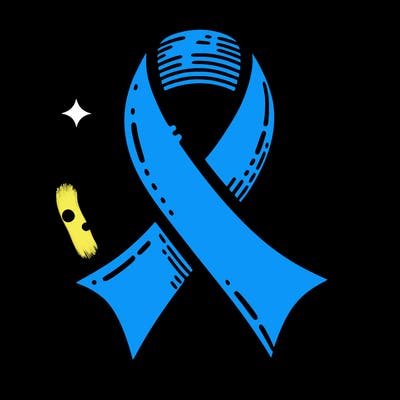 ribbon symbol of national breast cancer awareness month