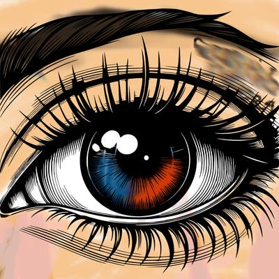 realistic eye