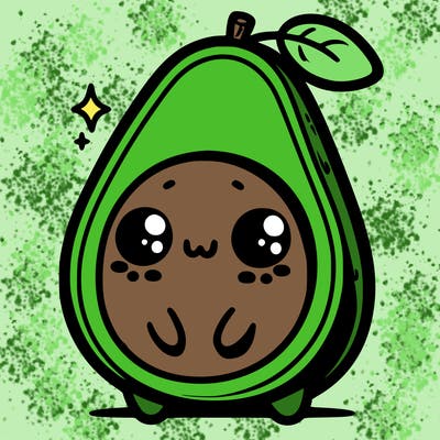 cute avocado
