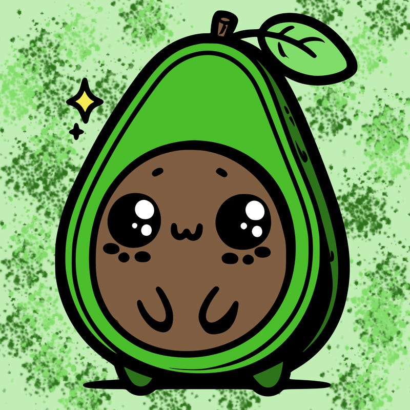 cute avocado