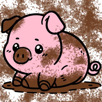 cute pig