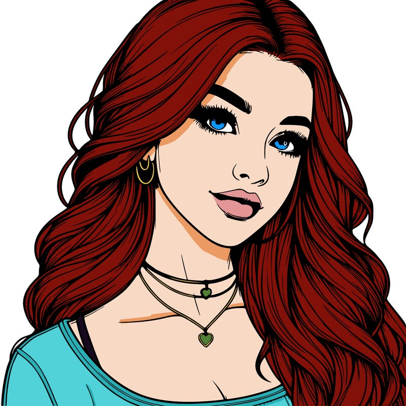 detailed realistic girl