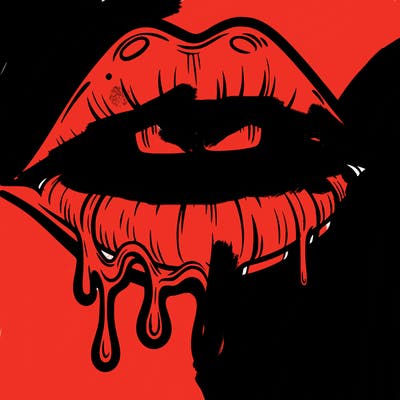 lips that look realistic and drip