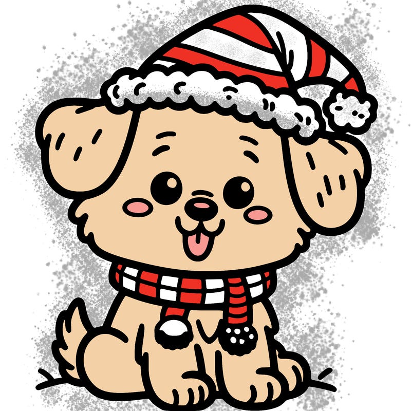 christmas dog