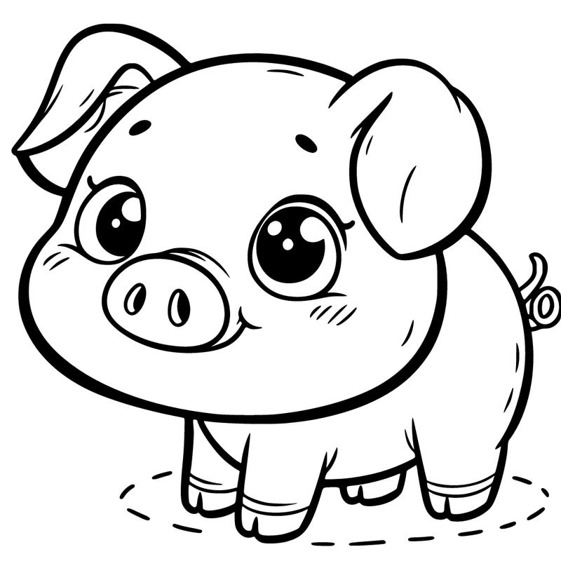 a pig