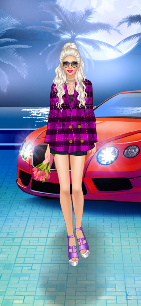 green emerald velvet dress Fashion Dress Up - Contest Games for Girls main image 1