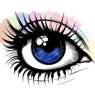 realistic eye